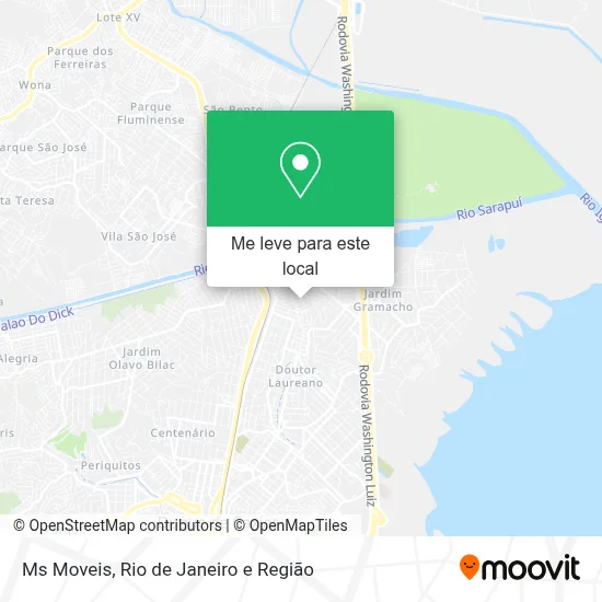 Ms Moveis mapa