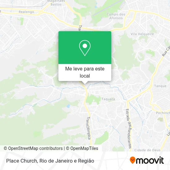 Place Church mapa