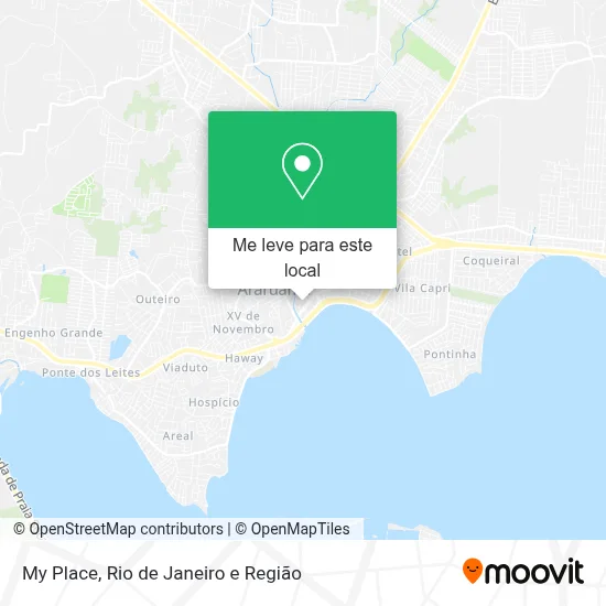 My Place mapa