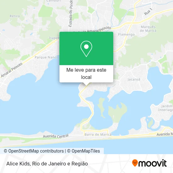 Alice Kids mapa