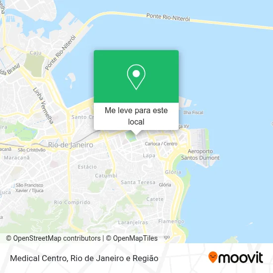 Medical Centro mapa
