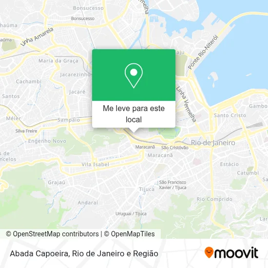 Abada Capoeira mapa