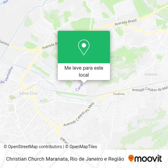 Christian Church Maranata mapa