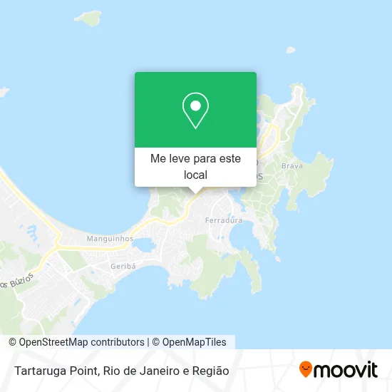 Tartaruga Point mapa