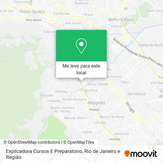 Explicadora Cursos E Preparatorio mapa