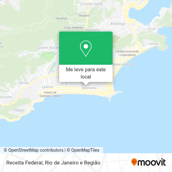 Receita Federal mapa