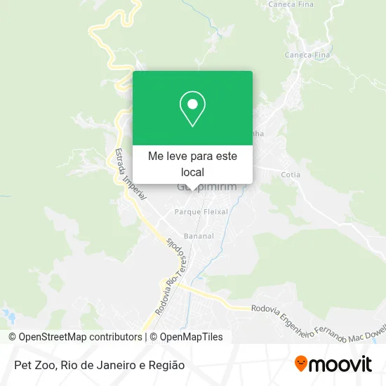 Pet Zoo mapa