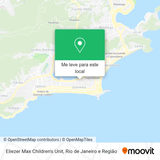 Eliezer Max Children's Unit mapa