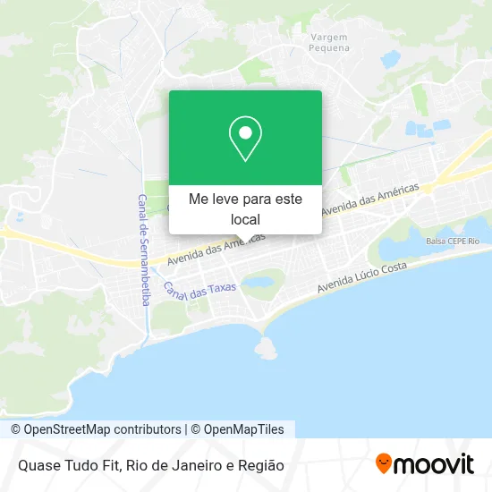 Quase Tudo Fit mapa