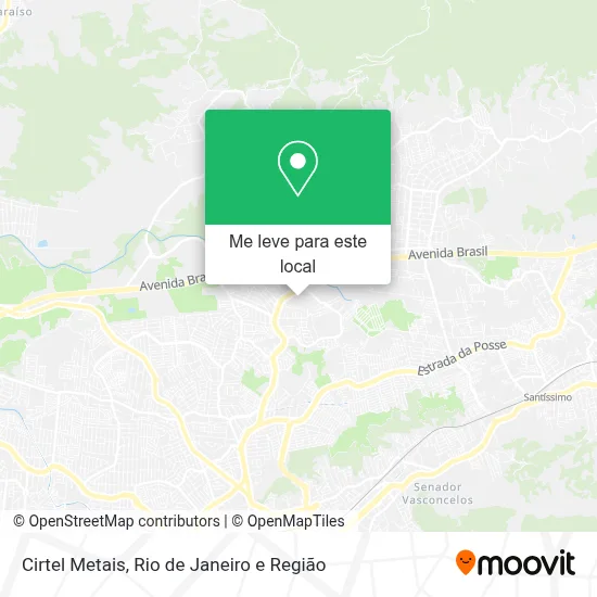 Cirtel Metais mapa