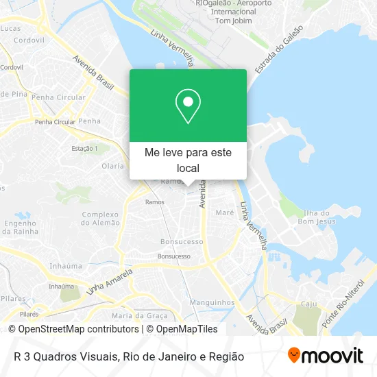 R 3 Quadros Visuais mapa