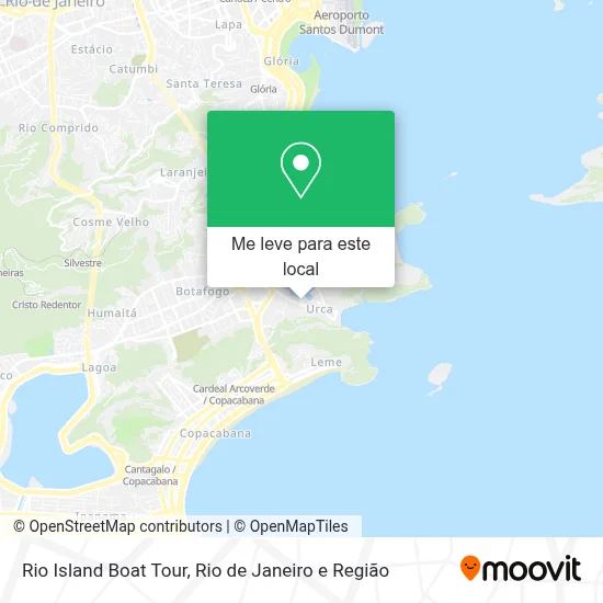 Rio Island Boat Tour mapa