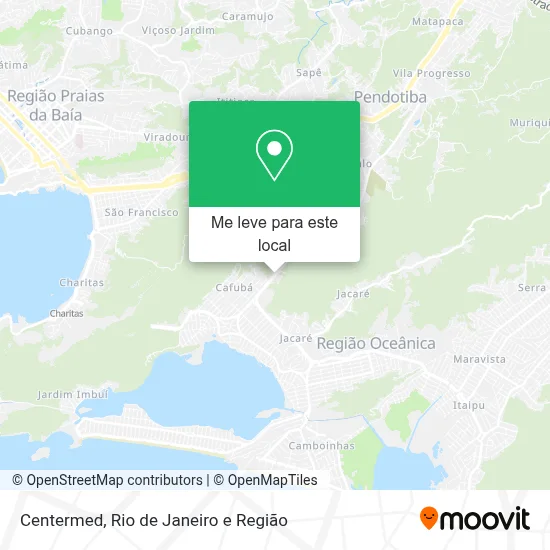 Centermed mapa
