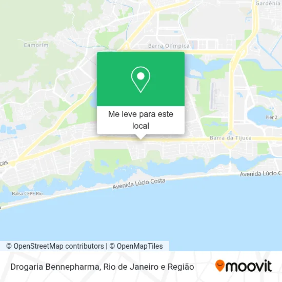 Drogaria Bennepharma mapa
