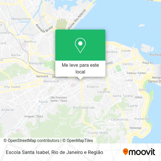 Escola Santa Isabel mapa