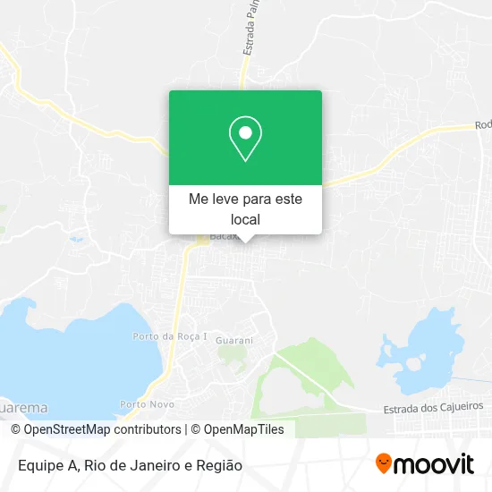 Equipe A mapa
