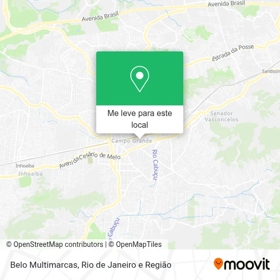 Belo Multimarcas mapa