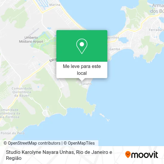 Studio Karolyne Nayara Unhas mapa