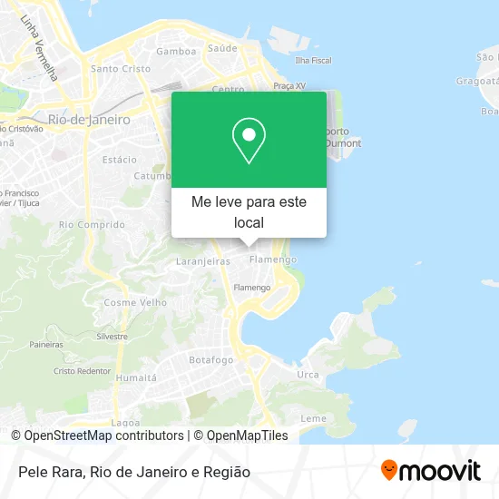 Pele Rara mapa