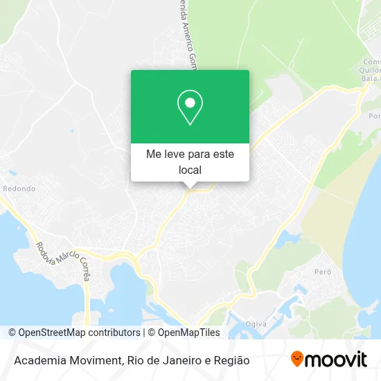Academia Moviment mapa