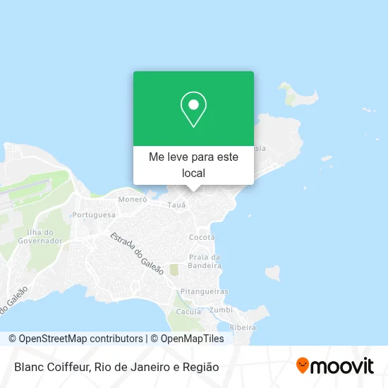 Blanc Coiffeur mapa