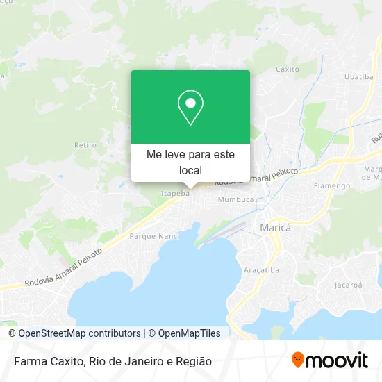 Farma Caxito mapa