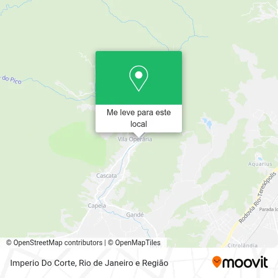 Imperio Do Corte mapa
