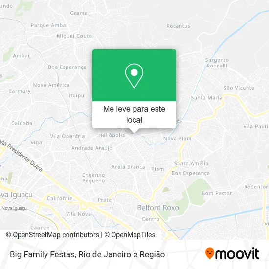 Big Family Festas mapa