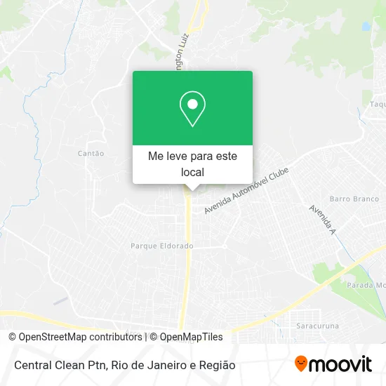 Central Clean Ptn mapa