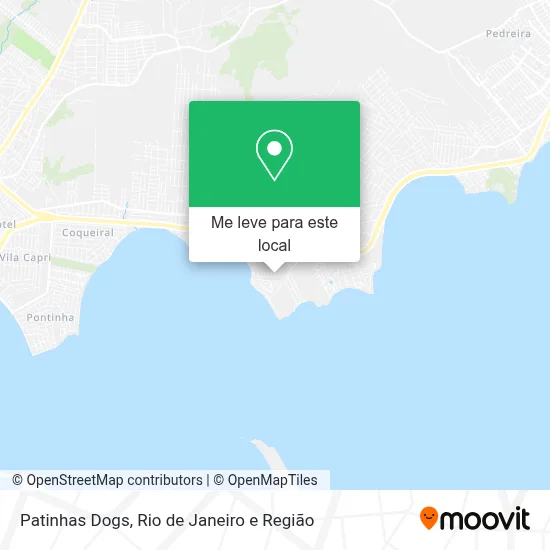 Patinhas Dogs mapa