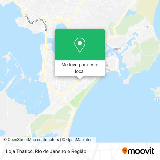 Loja Thaticc mapa