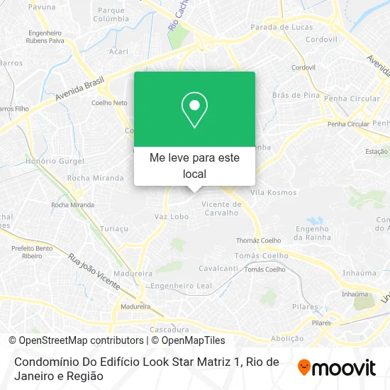 Condomínio Do Edifício Look Star Matriz 1 mapa