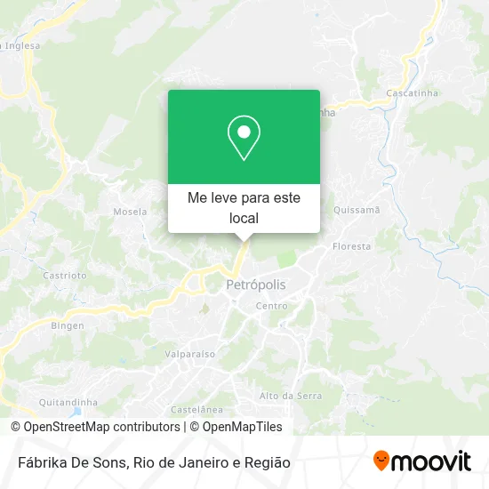 Fábrika De Sons mapa