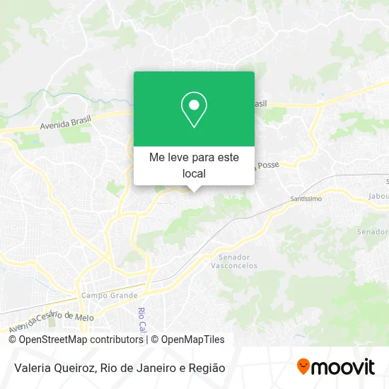 Valeria Queiroz mapa