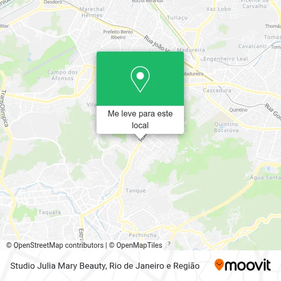 Studio Julia Mary Beauty mapa