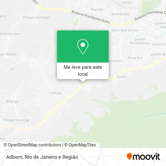 Adbem mapa