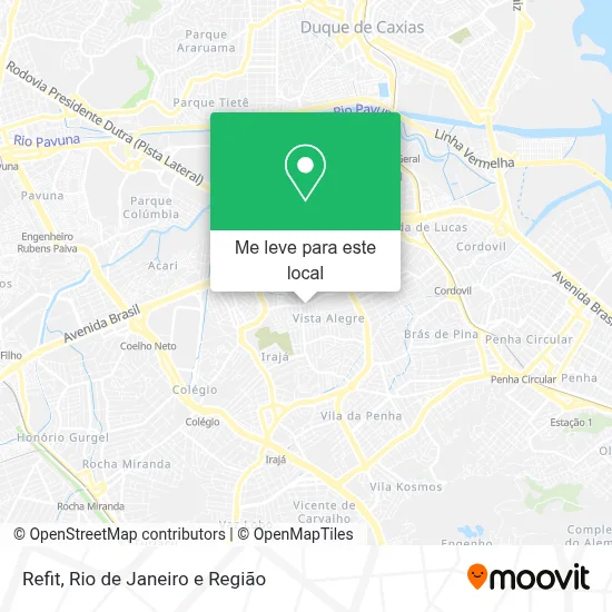 Refit mapa