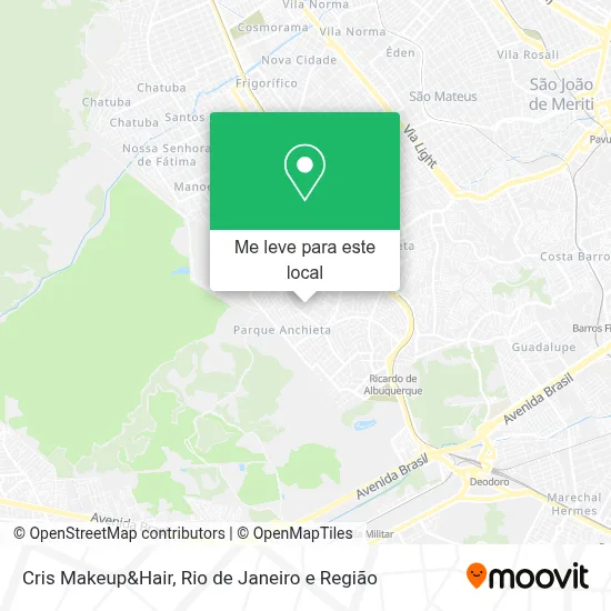 Cris Makeup&Hair mapa