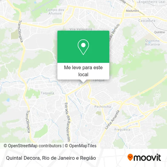 Quintal Decora mapa