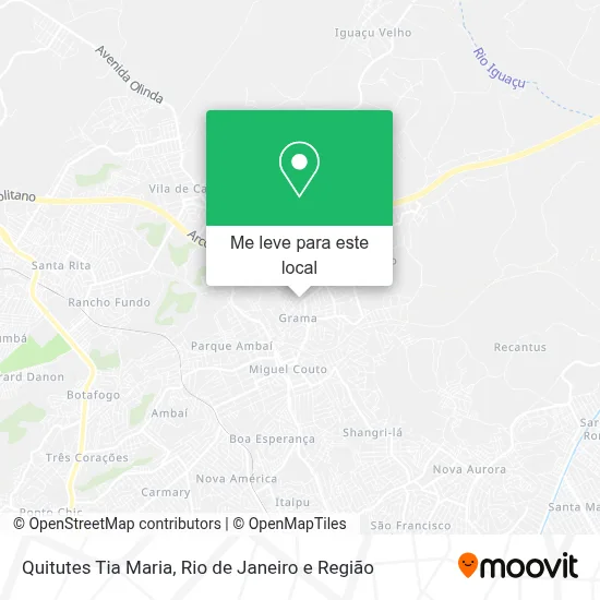 Quitutes Tia Maria mapa