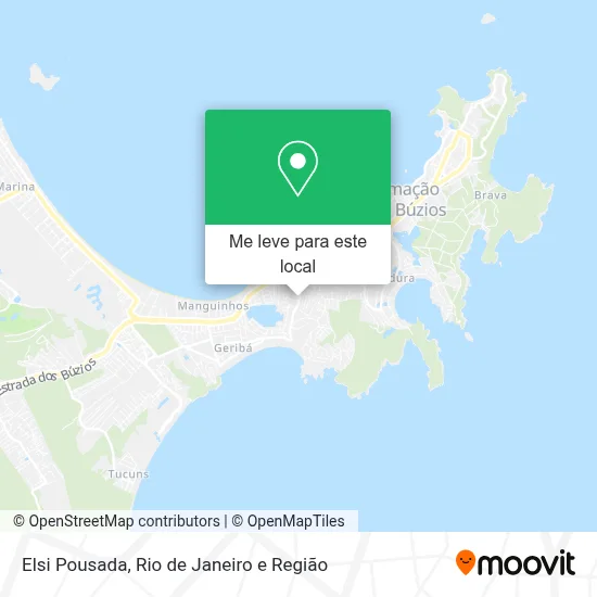 Elsi Pousada mapa