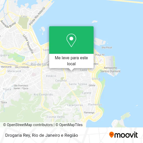Drogaria Rey mapa