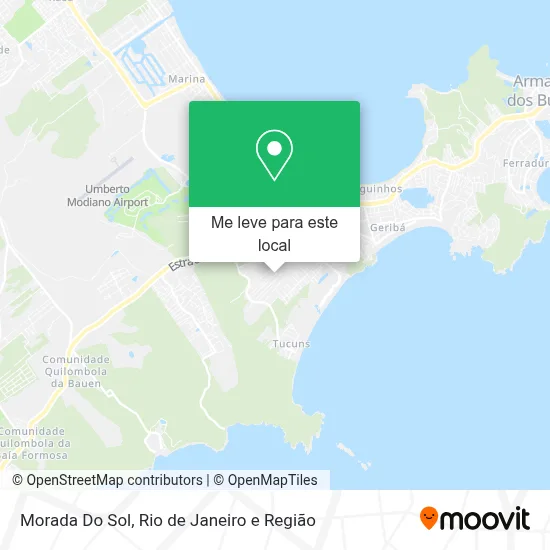 Morada Do Sol mapa