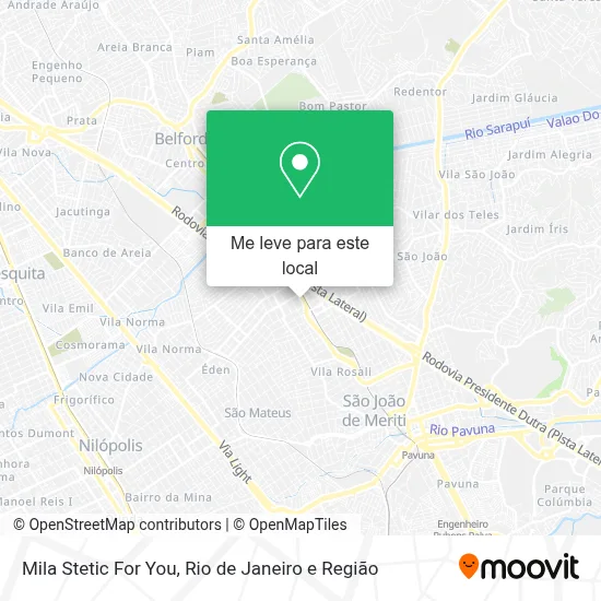Mila Stetic For You mapa