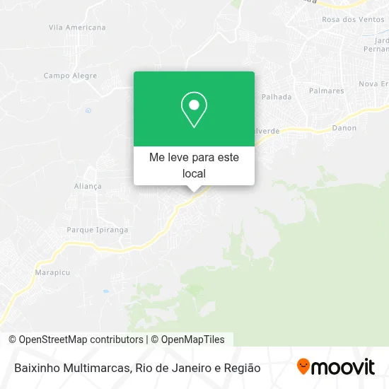 Baixinho Multimarcas mapa