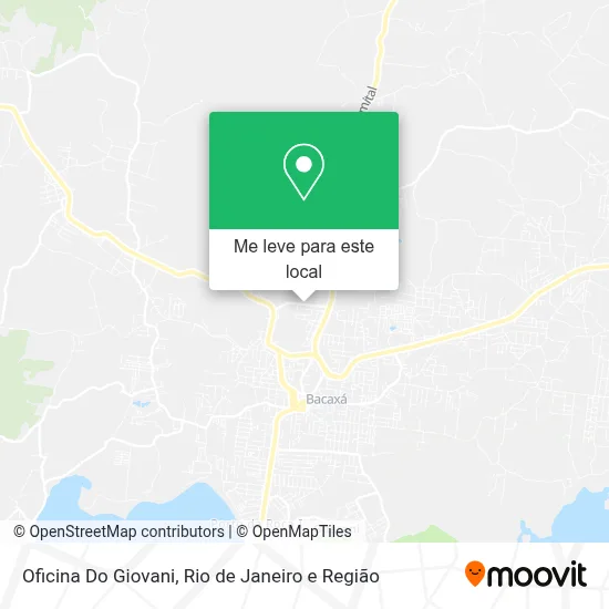 Oficina Do Giovani mapa