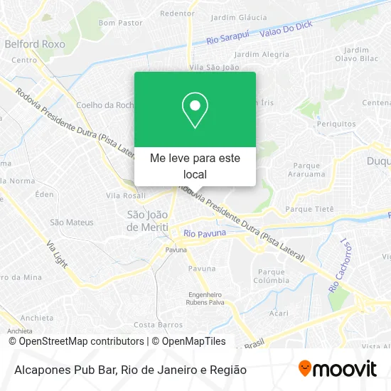 Alcapones Pub Bar mapa