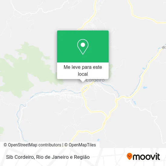 Sib Cordeiro mapa