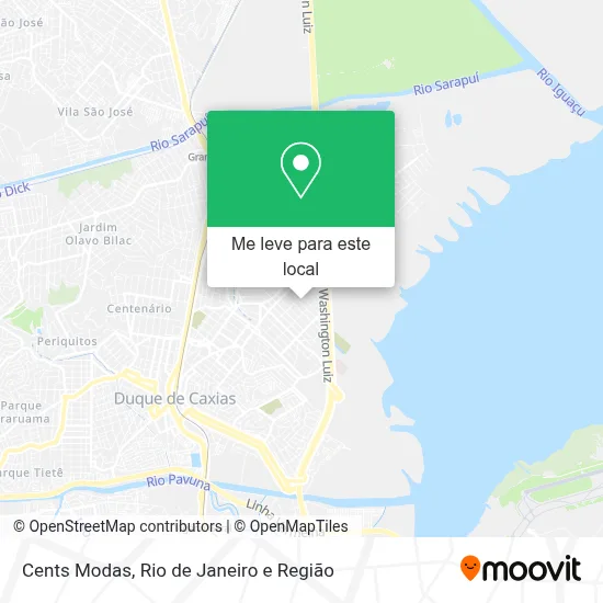 Cents Modas mapa