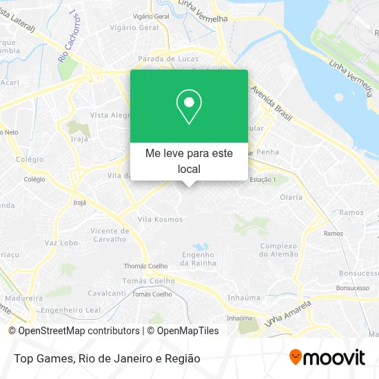 Top Games mapa